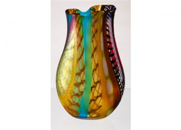 Handicraft Venetian glass vase CR1435 Murano glass artistic works