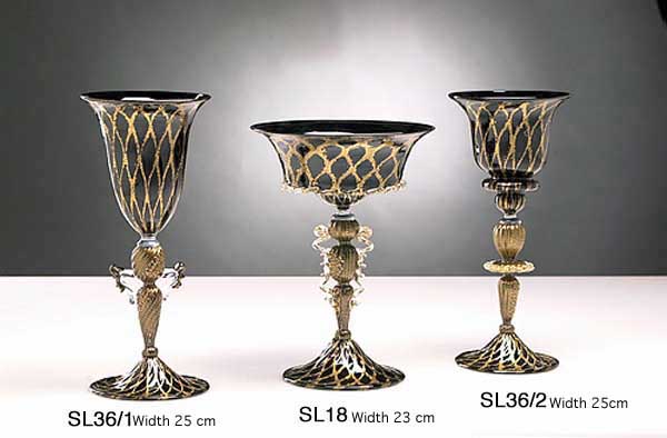 Handmade Venetian glass SL36 Murano glass artistic works