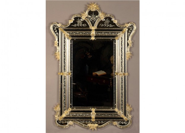Handmade venetian mirror SP385 Murano glass artistic works