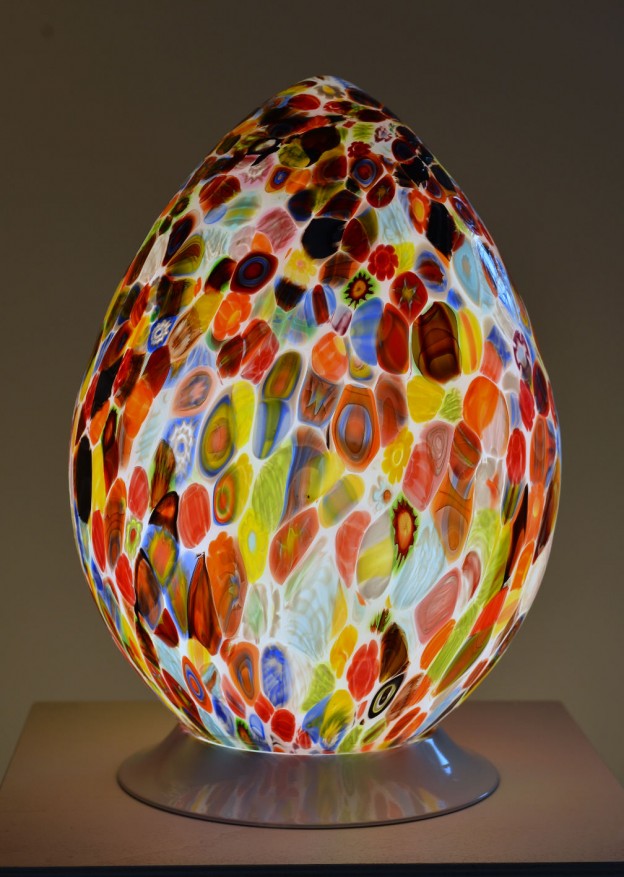 Venetian Floor lamp MUR02 Murano glass artistic works